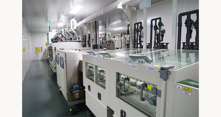 Line pretreatment/medium thickening line